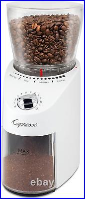 Infinity plus Conical Burr Grinder, White Infinity plus Conical Burr Grinder, White