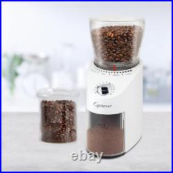 Infinity plus Conical Burr Grinder, White Infinity plus Conical Burr Grinder, White