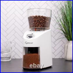 Infinity plus Conical Burr Grinder, White Infinity plus Conical Burr Grinder, White