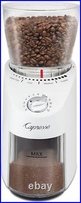 Infinity plus Conical Burr Grinder, White Infinity plus Conical Burr Grinder, White