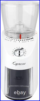 Infinity plus Conical Burr Grinder, White Infinity plus Conical Burr Grinder, White