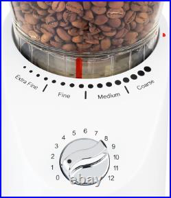 Infinity plus Conical Burr Grinder, White Infinity plus Conical Burr Grinder, White