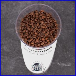 Infinity plus Conical Burr Grinder, White Infinity plus Conical Burr Grinder, White