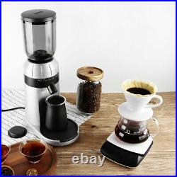 Italian Coffee Grinders Electric Mill Machine 25 Files Adjustable Thickness Tool