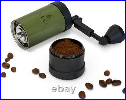 JAVA Coffee Grinder Manual Coffee Grinder, Hand Grinder, Burr Grinder, Portabl