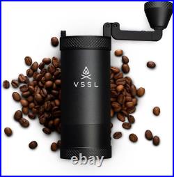 Java Manual Coffee Grinder, 20 Gram Capacity, Stainless Steel Burr, 50 Settings