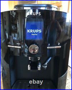 KRUPS EA8250 Fully Auto Coffee Maker Espresso Machine, Burr Grinder, 60 Oz MULTI