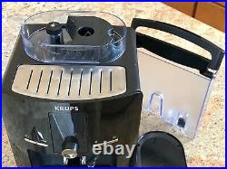KRUPS EA8250 Fully Auto Coffee Maker Espresso Machine, Burr Grinder, 60 Oz MULTI