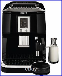 KRUPS Falcon Automatic Espresso Cappuccino Machine with Built-in Conical Grinder