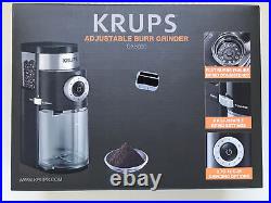 KRUPS GX5000 Professional Electric Coffee Burr Grinder 15oz CONTAINER 110 WATTS