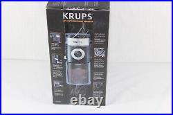 KRUPS GX5000 Professional Electric Coffee Burr Grinder Black