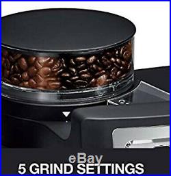 KRUPS Grind and Brew Auto-start Coffee Maker with Builtin Burr Coffee Grinder