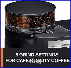 KRUPS KM785D50 Grind and Brew Auto-Start Maker w Burr Coffee Grinder 10-Cups