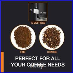 KRUPS Precision Grinder Flat Burr Coffee for Drip/Espresso/PourOver/ColdBrew 12