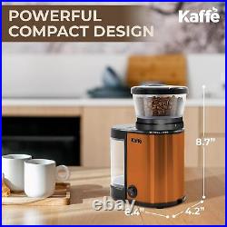 Kaffe Electric Coffee Grinder Mill withAdjustable Setting Burr Coffee Bean Grinder