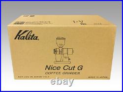 Kalita Coffee Mill Grinder nice cut G #61101 Classic Iron color from Japan NEW