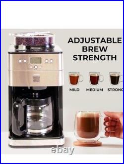 Kenmore Elite Grind & Brew 12 Cup Coffee Maker Programmable Burr Grinder