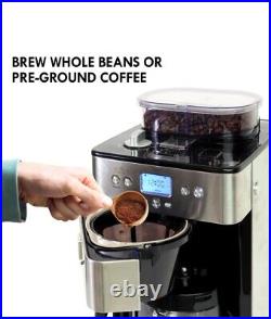 Kenmore Elite Grind & Brew 12 Cup Coffee Maker Programmable Burr Grinder