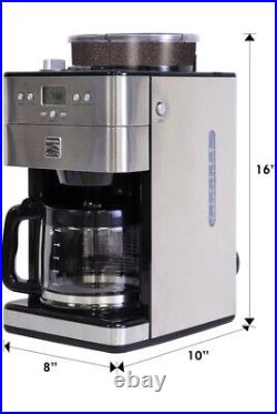 Kenmore Elite Grind & Brew 12 Cup Coffee Maker Programmable Burr Grinder