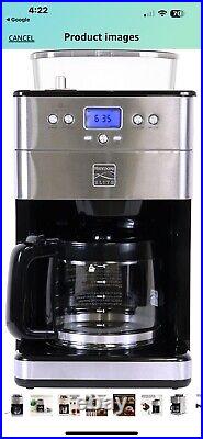 Kenmore Elite Grind & Brew 12 Cup Coffee Maker Programmable Burr Grinder