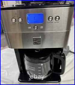 Kenmore Elite Grind & Brew 12 Cup Coffee Maker Programmable Burr Grinder