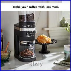 KitchenAid Burr Coffee Grinder, 10 oz, Matte Black KitchenAid Burr Coffee Grinder, 10 oz, Matte Black