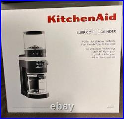 KitchenAid Burr Coffee Grinder with Dose Control KCG8433BM
