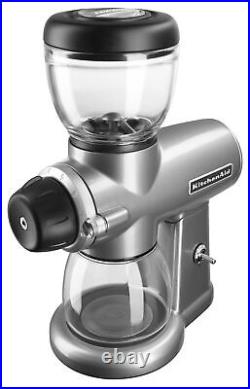 KitchenAid KCG0702CS Burr Coffee Grinder, Contour Silver KitchenAid KCG0702CS Burr Coffee Grinder, Contour Silver