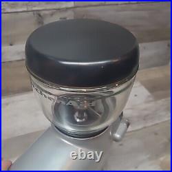 KitchenAid KCG0702CU Burr Coffee Grinder Contour Silver Die Cast Metal EUC