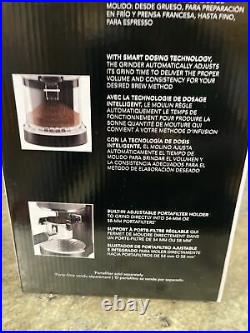 KitchenAid KCG8433DG Burr Coffee Grinder Smart Dosing 70 Setting Charcoal Gray