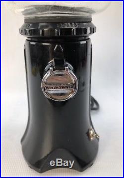 KitchenAid Retro Style Burr Coffee Grinder Mill Glass Jar KCG200OB A9 Black