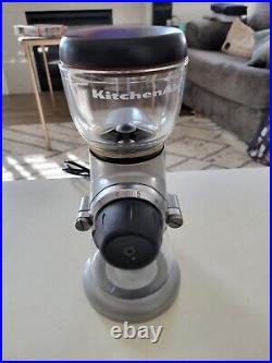 Kitchen Aid Pro Line Burr Coffee Grinder KPCG100NP1 KitchenAid With Lid