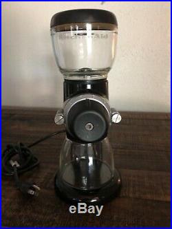 Kitchen Aid Pro Line Burr Coffee Grinder KPCG100 Mill Black