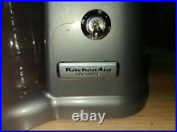 Kitchen Aid Pro Line Burr Coffee Grinder KPCG100 Mill grey silver! READ AD