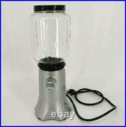 Kitchenaid Burr Coffee Grinder model KCG200MC 200W Gray/Silver EUC Glass Top