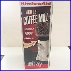 Kitchenaid Coffee MILL Model A-9 White USA
