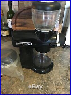 Kitchenaid KCG0702OB Coffee Burr Grinder Onyx Black