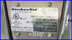 Kitchenaid Pro Line Kpcg100pm1 Coffee / Espresso Burr Grinder Used Once