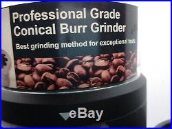 Krups 10-Cup Programmable Coffee Tea Espresso Maker Machine Burr Grinder Carafe