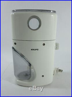 Krups 223 Coffee Mill Burr Grinder White Mr Fusion Back to the Future