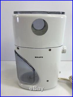 Krups 223 Coffee Mill Burr Grinder White Mr Fusion Back to the Future Alien