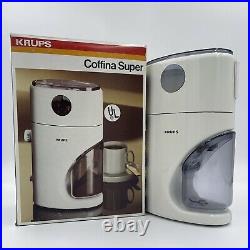 Krups 223 Coffina Coffee Grinder Mr Fusion Back To The Future Part 2 MINT Withbox