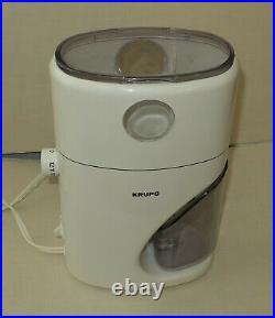 Krups 223 Coffina Coffee Grinder, Mr. Fusion with Lid, Brush and User Manual