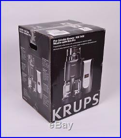 Krups KM 7000 10 Cups Coffee Maker With Burr Grinder NEW Pro-Grinder