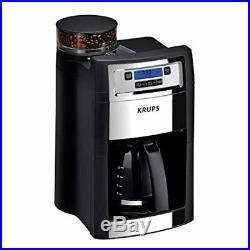 Krups Km785D50 Grind And Brew Auto-Start Maker With Builtin Burr Coffee Grinder