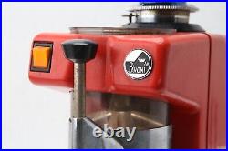 La Pavoni Zip Coffee Burr Coffee Espressor Commercial Shop Grinder Red Vintage