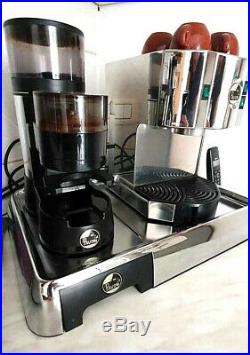 La Pavoni kaffeemaschine + kaffeemühle Espresso Coffee Burr grinder Tassen