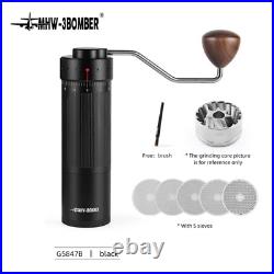 MHW 3BOMBER Manual Coffee Grinder Numerical External Setting Conical Burr