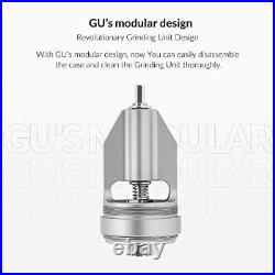 MONTWAVE Gu2 Manual Coffee Grinder, Capacity 30g, Stainless Steel Conical Burr