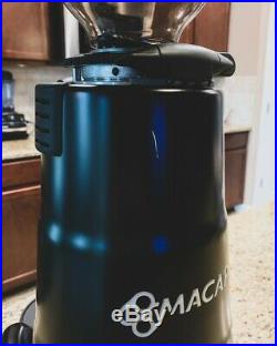 Macap M7D Espresso Grinder Black Coffee Commercial Home Conical Burr Hopper